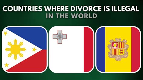 countries where divorce is illegal.